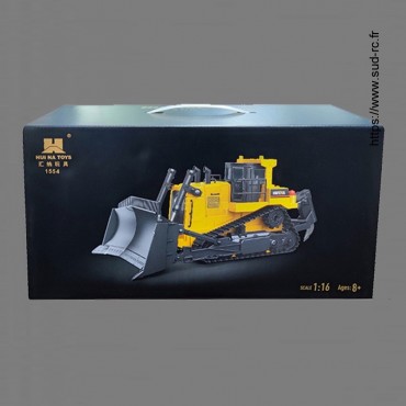 Bulldozer lourd RC 1/16 2.4GHz 11CH RTR Huina 1554