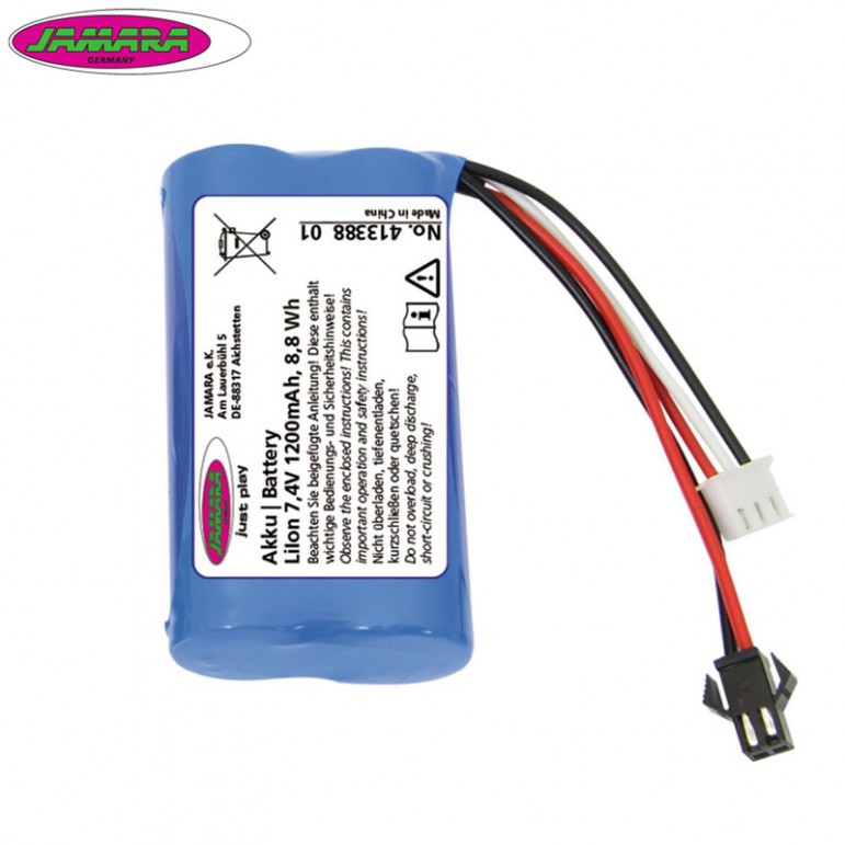 Batterie Li-Ion 7.4V 1200mAh Jamara 413388