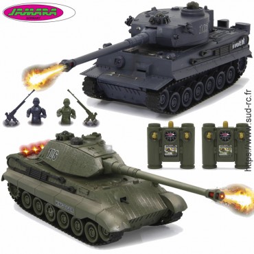 Tank Battle Set PANZER TIGER RC 2.4GHz Jamara 403635