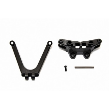 HOBAO 94030 Rear Chassis Brace & Mount - Hyper MT