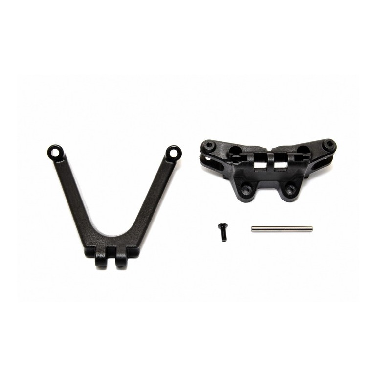 HOBAO 94030 Rear Chassis Brace & Mount - Hyper MT