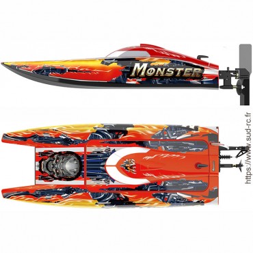 MONSTER Brushless Catamaran Speed Boat RTR Joysway 8654