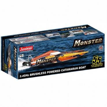 MONSTER Brushless Catamaran Speed Boat RTR Joysway 8654