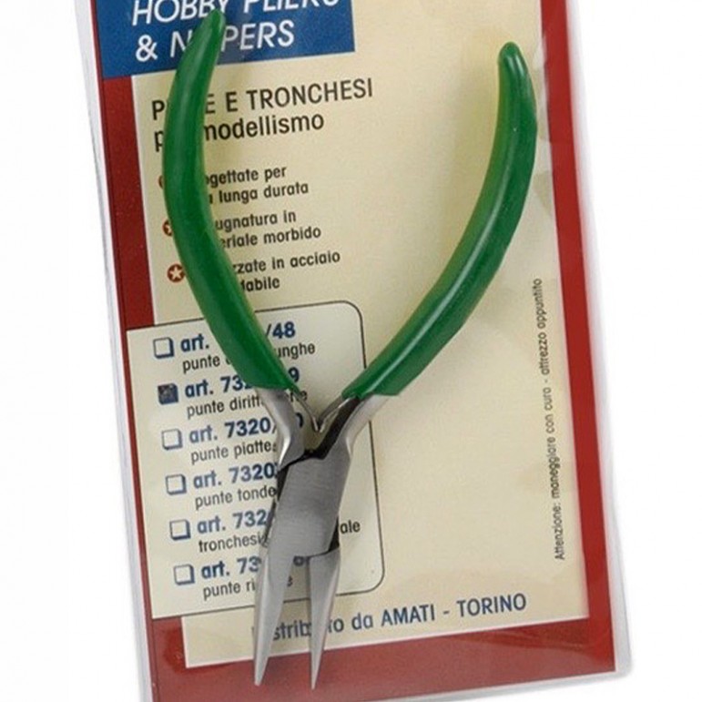 Italeri Pince à Bec Long I50812 – Outil De Précision Pour Maquettes Et Modélisme