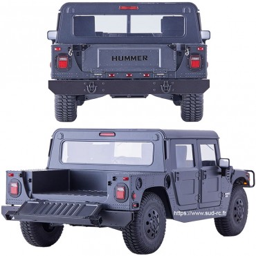 HUMMER H1 ALPHA RS Scaler 1/12 Noir 100% RTR FMS