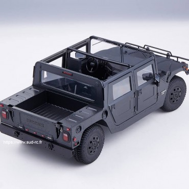 HUMMER H1 ALPHA RS Scaler 1/12 Noir RTR FMS
