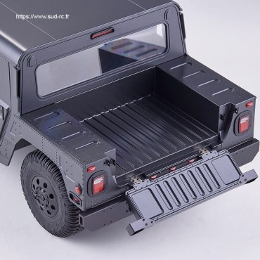 HUMMER H1 ALPHA RS Scaler 1/12 Noir 100% RTR FMS