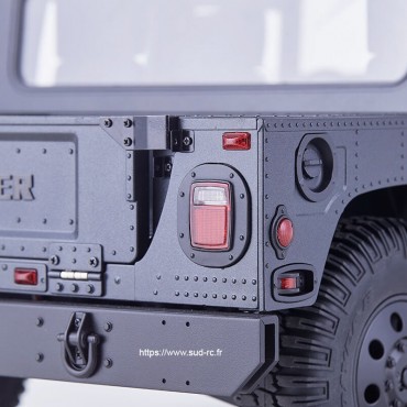 HUMMER H1 ALPHA RS Scaler 1/12 Noir RTR FMS