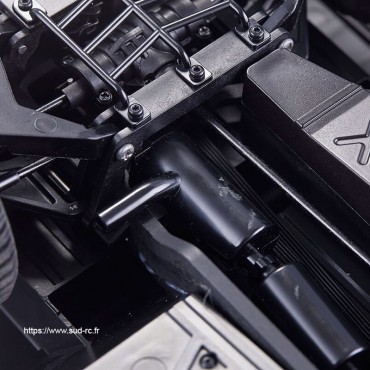 HUMMER H1 ALPHA RS Scaler 1/12 Noir RTR FMS