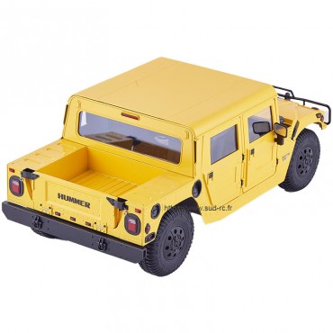 HUMMER H1 ALPHA RS Scaler 1/12 Jaune RTR FMS