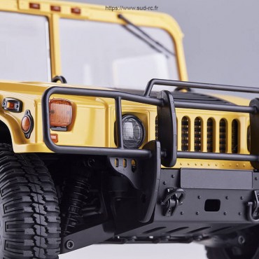 HUMMER H1 ALPHA RS Scaler 1/12 Jaune RTR FMS