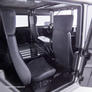 HUMMER H1 ALPHA RS Scaler 1/12 Jaune RTR FMS