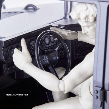 HUMMER H1 ALPHA RS Scaler 1/12 Jaune RTR FMS