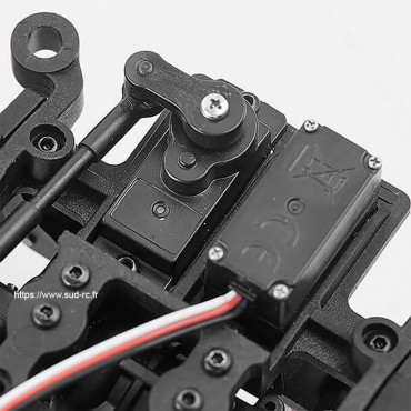 HUMMER H1 ALPHA RS Scaler 1/12 Jaune RTR FMS