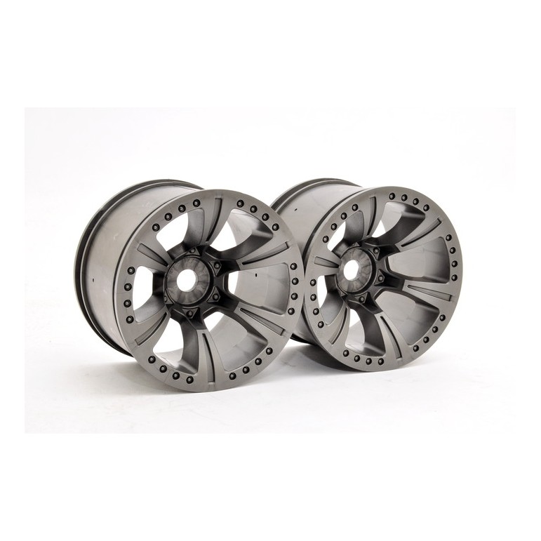 HOBAO 94074 Wheel Grey x2 - Hyper MT