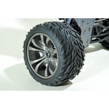 HOBAO 94066 Wheel Grey x2 - Hyper MT