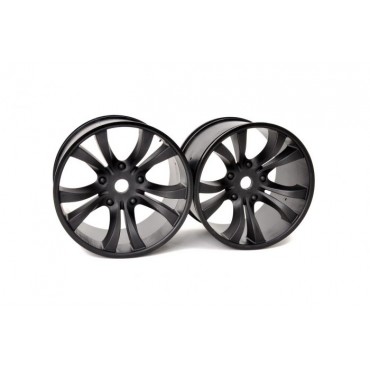 HOBAO 94066B Wheel Black x2 - Hyper MT