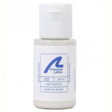 Peinture ton BLANC 20ml Artesania Latina 27702