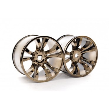 HOBAO OP-0087 Chrome Bronze Wheel x2 - Hyper MT