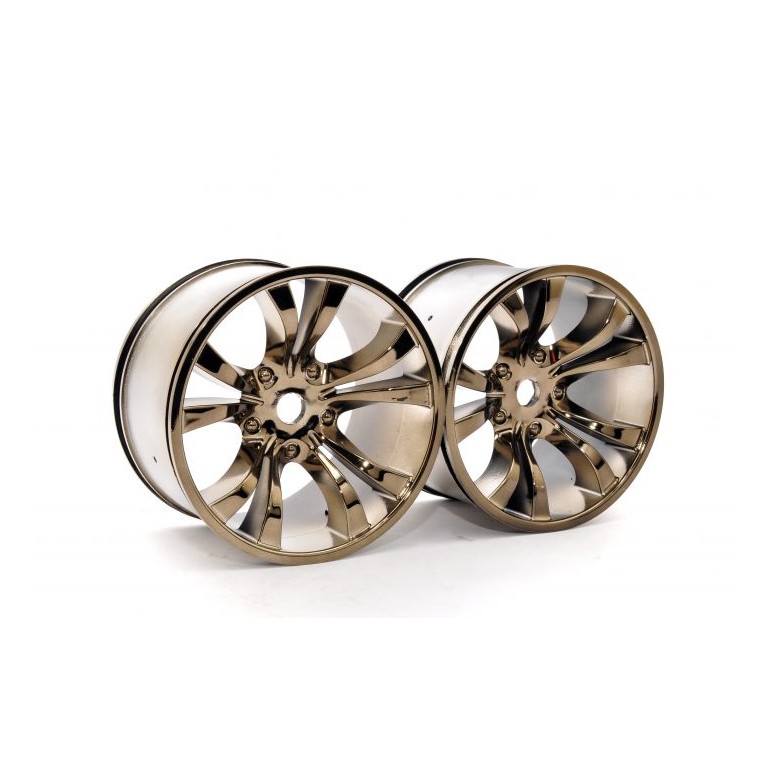 HOBAO OP-0087 Chrome Bronze Wheel x2 - Hyper MT