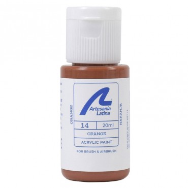 Peinture ton ORANGE 20ml Artesania Latina 27714