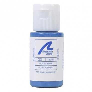 Peinture ton BLEU ROYAL 20ml Artesania Latina 27720