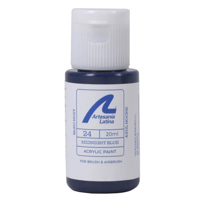 Peinture ton BLEU NUIT 20ml Artesania Latina 27724