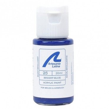 Peinture ton BLEU VIF 20ml Artesania Latina 27725