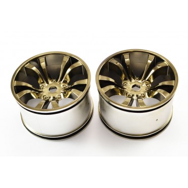 HOBAO OP-0087 Chrome Bronze Wheel x2 - Hyper MT