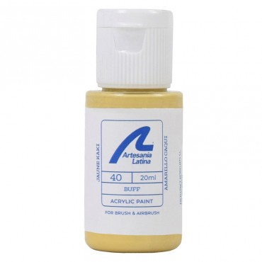 Peinture ton JAUNE KAKI 20ml Artesania Latina 27740