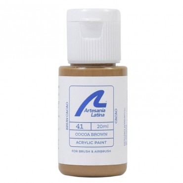 Peinture ton BRUN CACAO 20ml Artesania Latina 27741