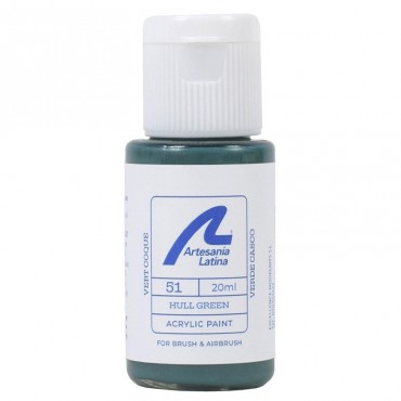 Peinture ton VERT COQUE 20ml Artesania Latina 27751