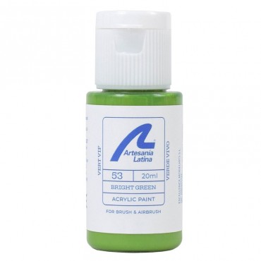 Peinture ton VERT VIF 20ml Artesania Latina 27753