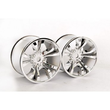 HOBAO OP-0089 Chrome Silver Wheel x2 - Hyper MT