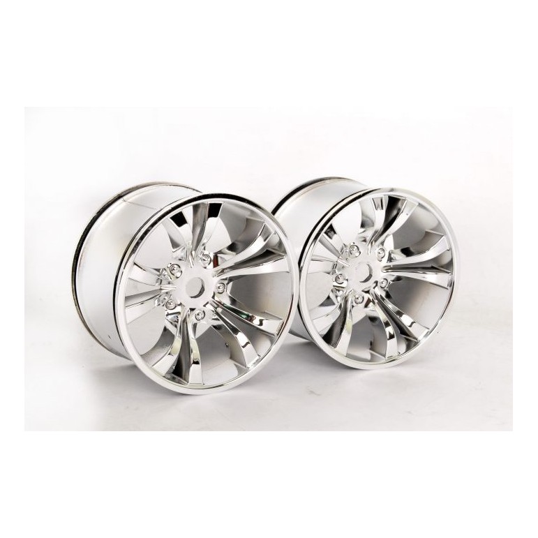 HOBAO OP-0089 Chrome Silver Wheel x2 - Hyper MT