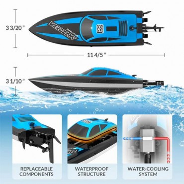 VECTOR LUMEN Bleu Bateau RC RTR Volantex 795-6B