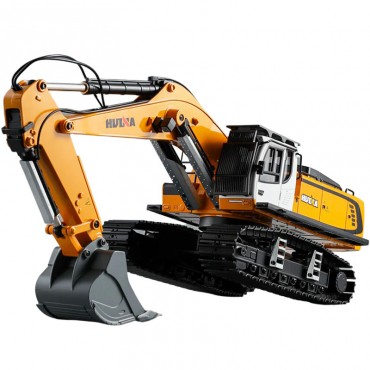 Pelleteuse RC Full Metal 23CH 2.4GHz LIEBHERR 970 Huina 1599